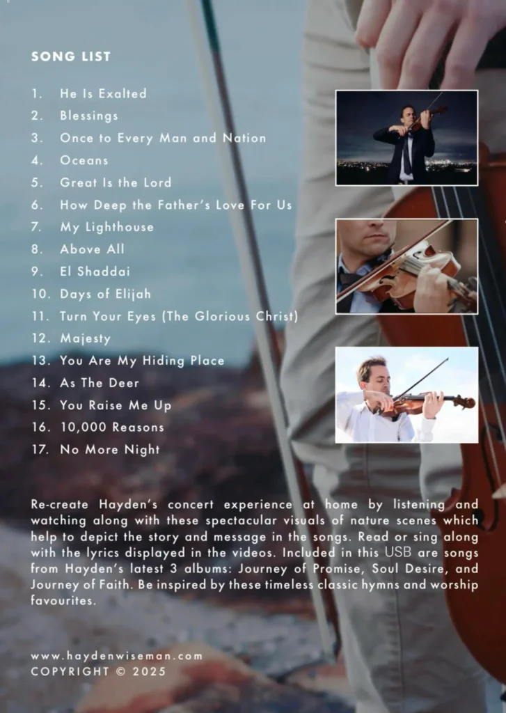 blessings back cover